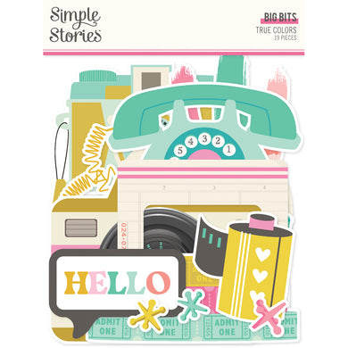 Simple Stories | True Colors Collection | Big Bits Die Cuts