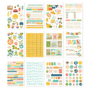Simple Stories | Summer Snapshot Collection | Sticker Book
