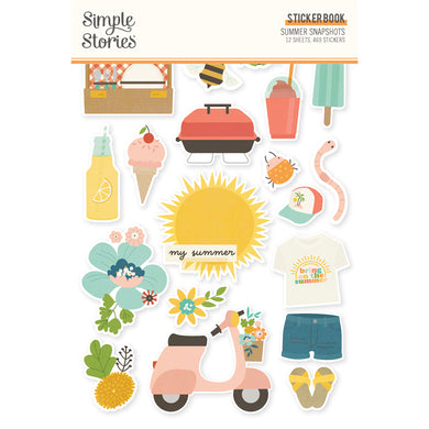 Simple Stories | Summer Snapshot Collection | Sticker Book