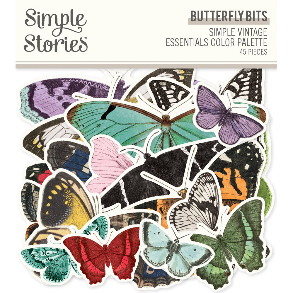 Simple Stories | SV Essentials Color Palette Collection | Color Palette Butterfly Bits