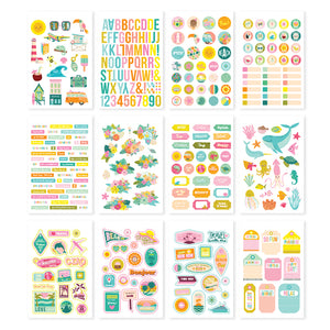 Simple Stories | Just Beachy Collection | Sticker Book