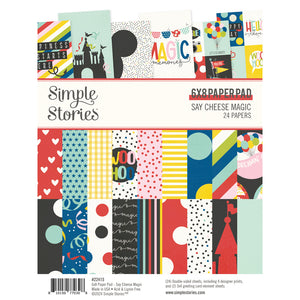 Simple Stories | Say Cheese Magic Collection | 6x8 Paper Pad
