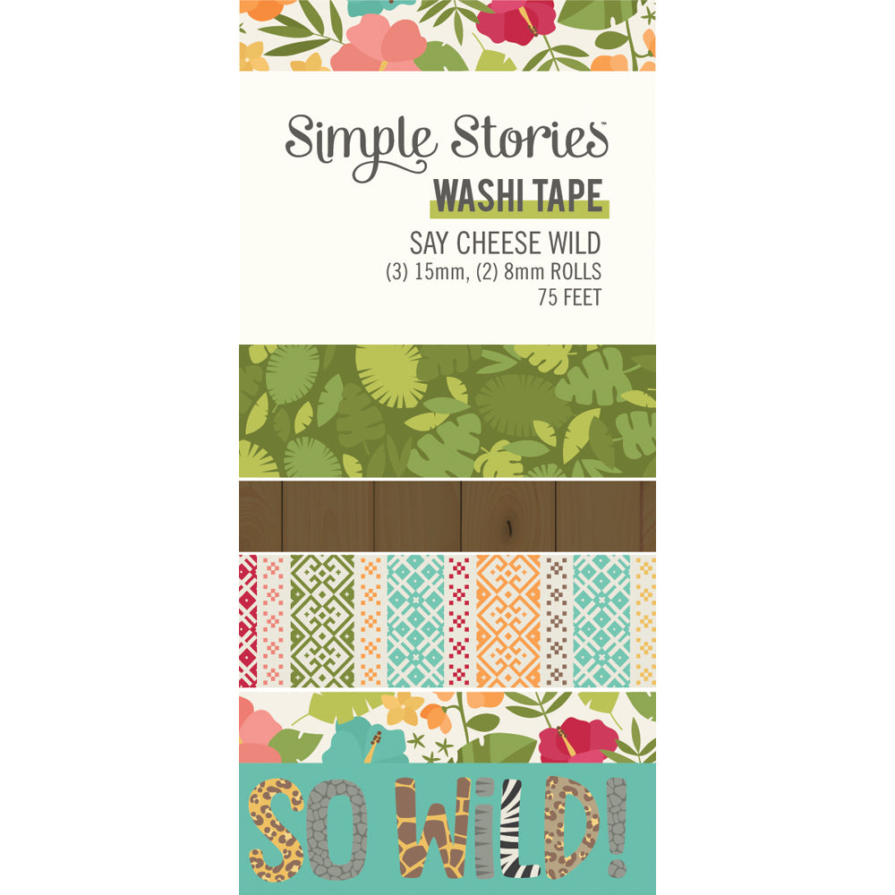 Simple Stories | Say Cheese Wild Collection | Washi Tape