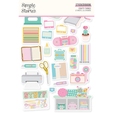 Simple Stories | Crafty Things Collection | Sticker Book