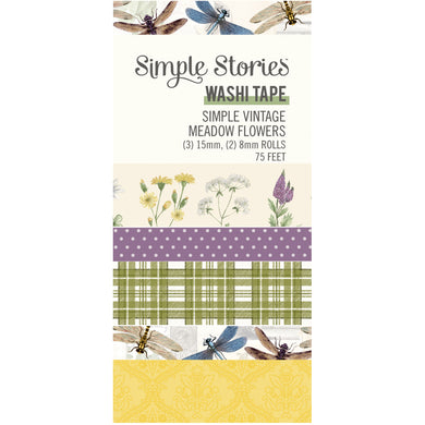 Simple Stories | Simple Vintage Meadow Flowers Collection | Washi Tape