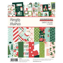 Load image into Gallery viewer, Simple Stories | Santa&#39;s Village - 6x8 Paper Pad