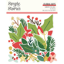 Load image into Gallery viewer, Simple Stories | Santa&#39;s Village - Floral Bits