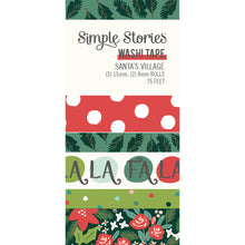 Load image into Gallery viewer, Simple Stories | Santa&#39;s Village - Washi Tape