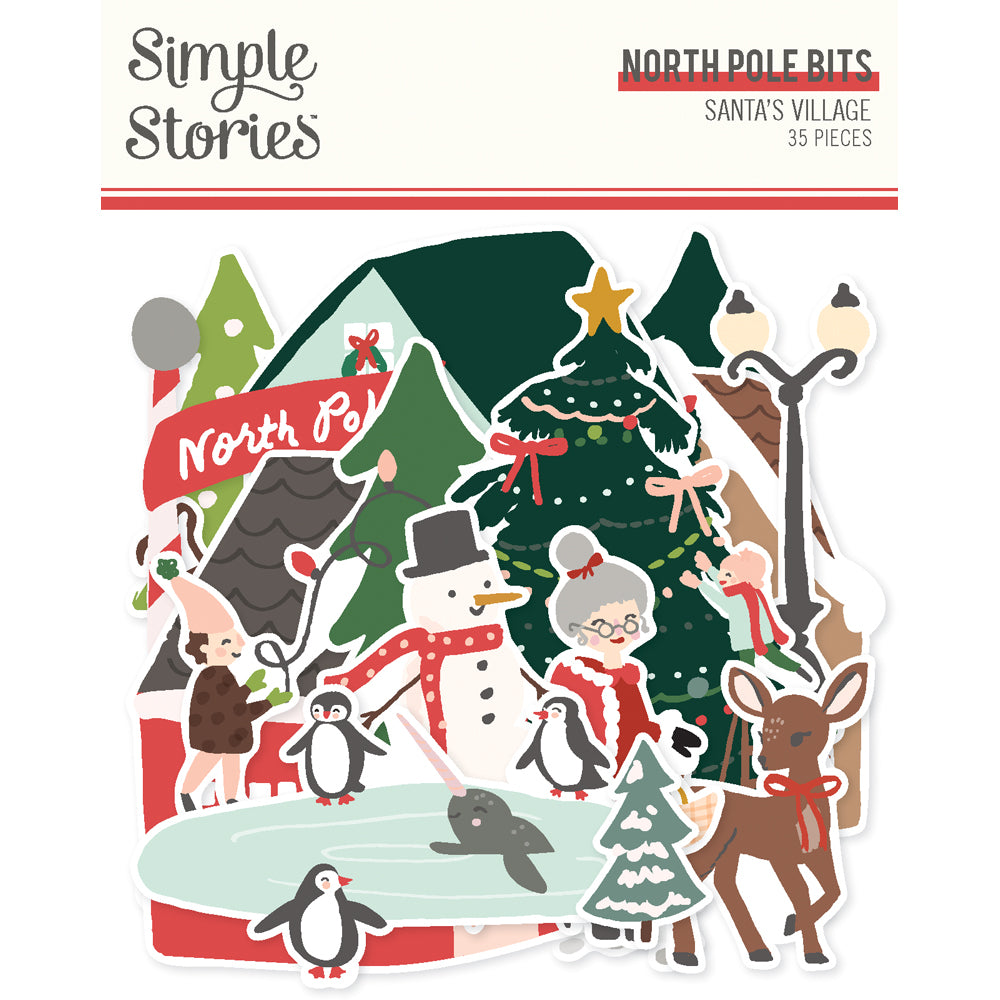 Simple Stories | Santa's Village - North Pole Bits