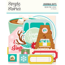 Load image into Gallery viewer, Simple Stories | Snow Pine Lodge - Journaling Bits