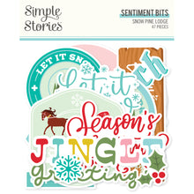 Load image into Gallery viewer, Simple Stories | Snow Pine Lodge - Sentiments Bits