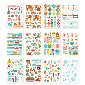 Simple Stories | Snow Pine Lodge - Sticker Book