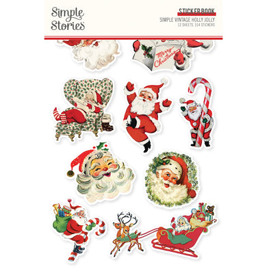 Simple Stories | Simple Vintage Holly Jolly - Sticker Book