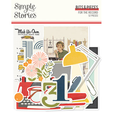 *PRE-ORDER* Simple Stories | For The Record - Bits & Pieces - SHIPPING 11/22