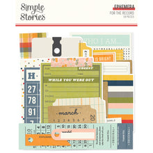 Load image into Gallery viewer, *PRE-ORDER* Simple Stories | For The Record - Ephemera - SHIPPING 11/22