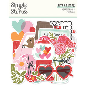 *PRE-ORDER* Simple Stories | Heartstrings - Bits & Pieces - SHIPPING 11/22