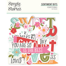 Load image into Gallery viewer, *PRE-ORDER* Simple Stories | Heartstrings - Sentiments Bits - SHIPPING 11/22