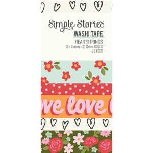 *PRE-ORDER* Simple Stories | Heartstrings - Washi Tape - SHIPPING 11/22