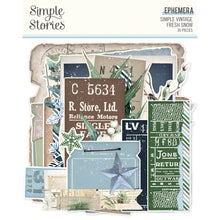 Load image into Gallery viewer, *PRE-ORDER* Simple Stories | SV Fresh Snow - Ephemera - SHIPPING 11/22