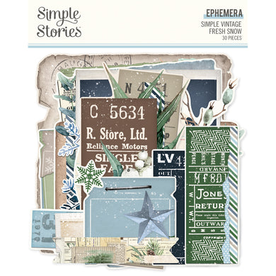 *PRE-ORDER* Simple Stories | SV Fresh Snow - Ephemera - SHIPPING 11/22