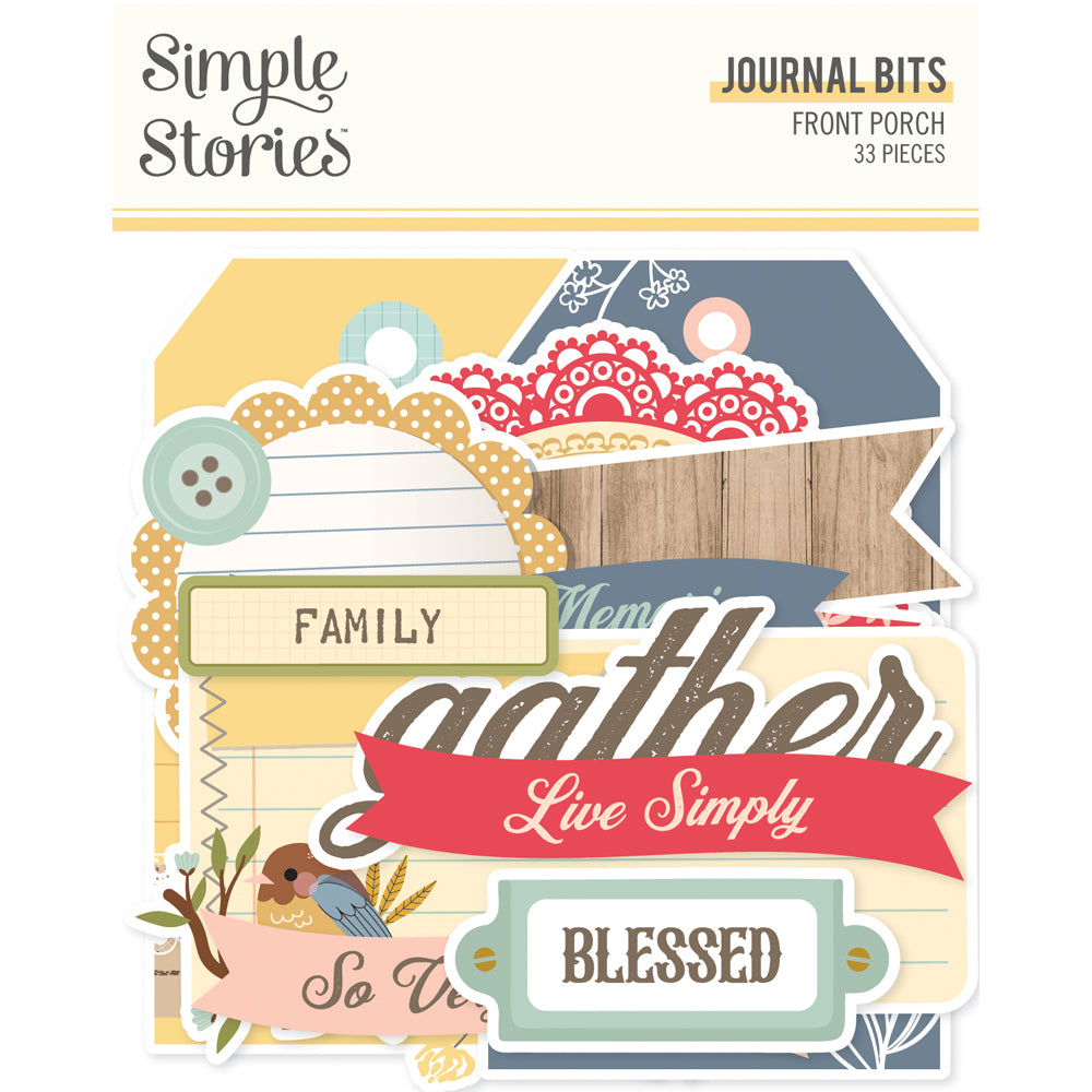 *PRE-ORDER* Simple Stories | Front Porch - Journaling Bits  - SHIPPING 11/22