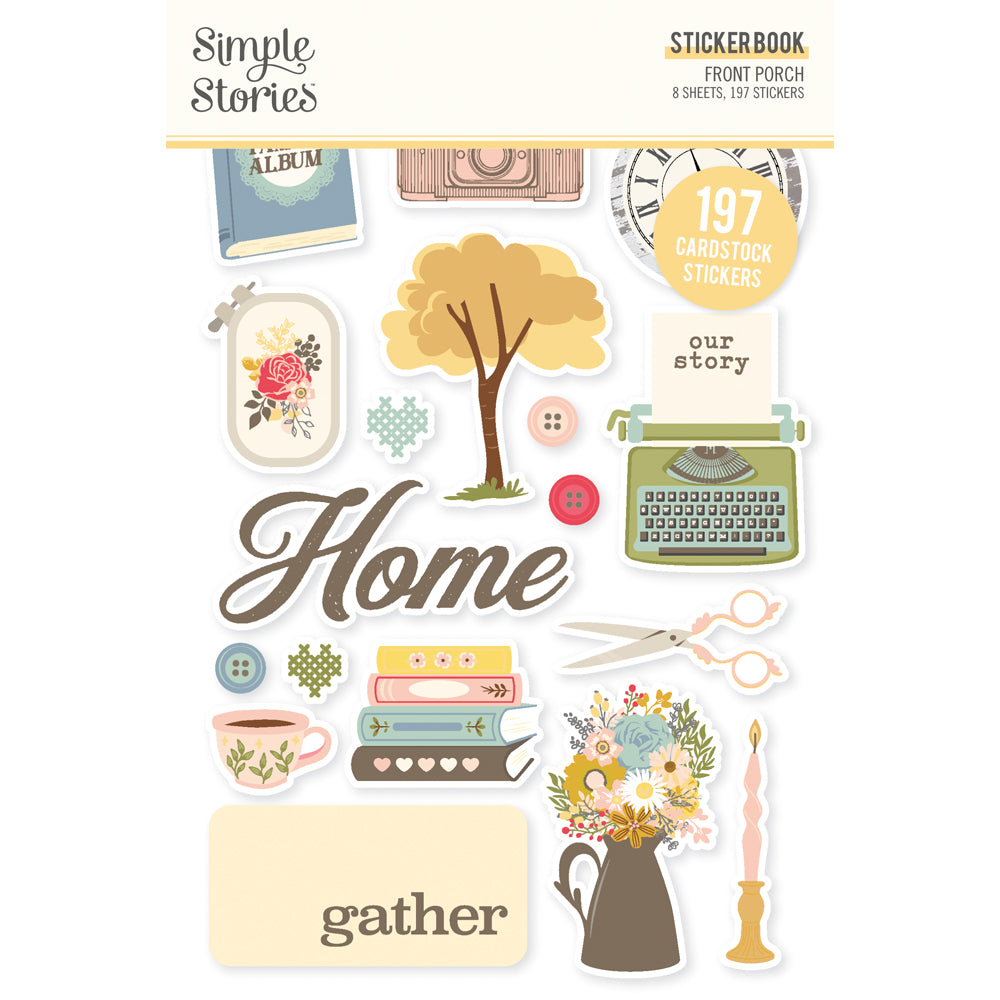 *PRE-ORDER* Simple Stories | Front Porch - Sticker Book  - SHIPPING 11/22