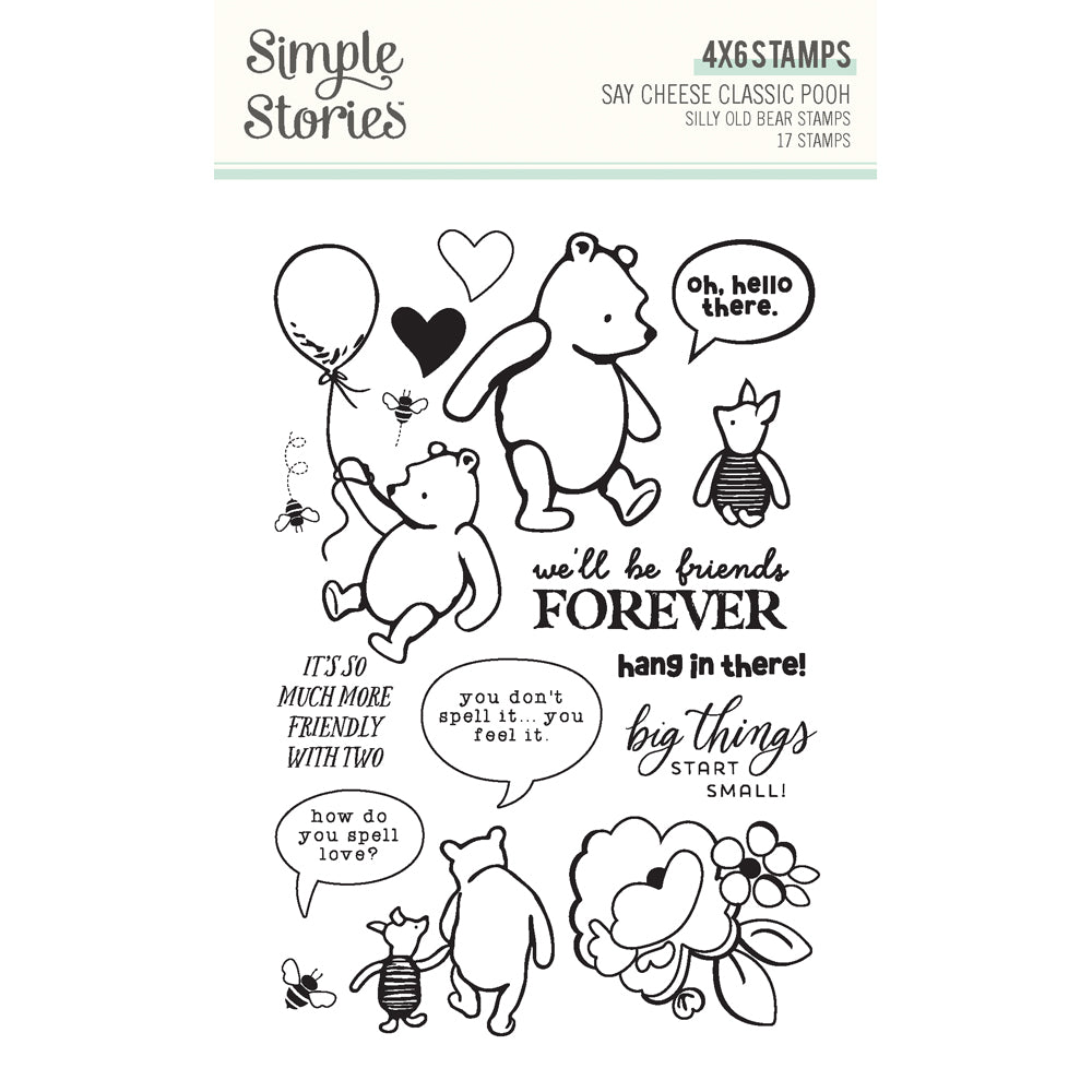 Simple Stories | Classic Pooh - Silly Old Bear Stamps