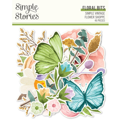 Simple Stories | SV Flower Shoppe - Floral Bits & Pieces