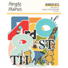 Load image into Gallery viewer, Simple Stories | Classic Pooh Birthday - Number Bits
