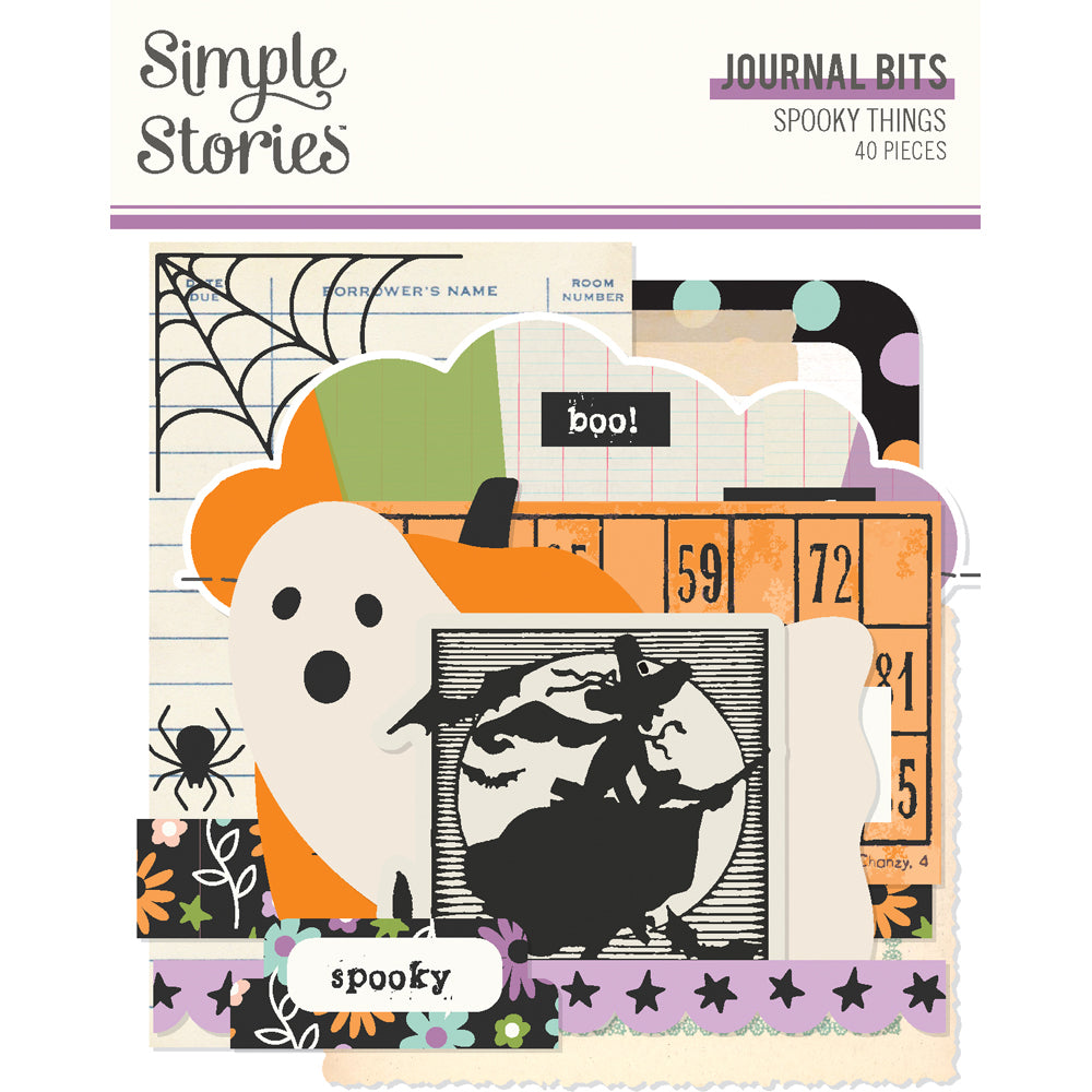 Simple Stories | Spooky Things - Journal Bits
