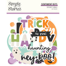 Load image into Gallery viewer, Simple Stories | Spooky Things - Sentiment Bits