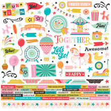 Load image into Gallery viewer, Simple Stories | Fun Times - 12x12 Cardstock Stickers