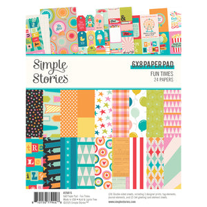 Simple Stories | Fun Times - 6x8 Paper Pad