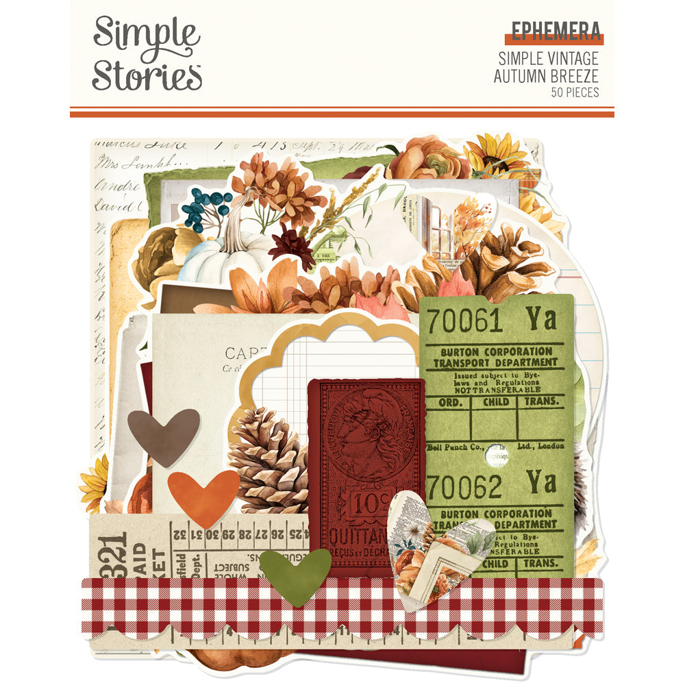 Simple Stories | Simple Vintage Autumn Breeze - Ephemera