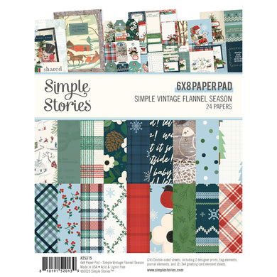 Simple Stories | SV Flannel Season - 6x8 Paper Pad