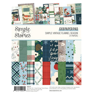 Simple Stories | SV Flannel Season - 6x8 Paper Pad