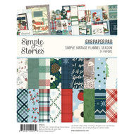 Simple Stories | SV Flannel Season - 6x8 Paper Pad