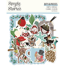 Load image into Gallery viewer, Simple Stories | SV Flannel Season | Bits &amp; Pieces