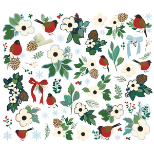 Simple Stories | SV Flannel Season | Floral Bits & Pieces