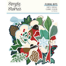 Load image into Gallery viewer, Simple Stories | SV Flannel Season | Floral Bits &amp; Pieces