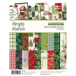 Simple Stories | SV Believe - 6x8 Paper Pad