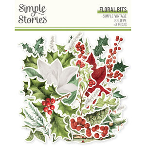 Simple Stories | SV Believe | Floral Bits & Pieces