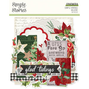 Simple Stories | SV Believe | Ephemera Bits