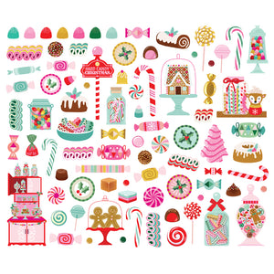 Simple Stories | Hard Candy Christmas | Sweet Bits