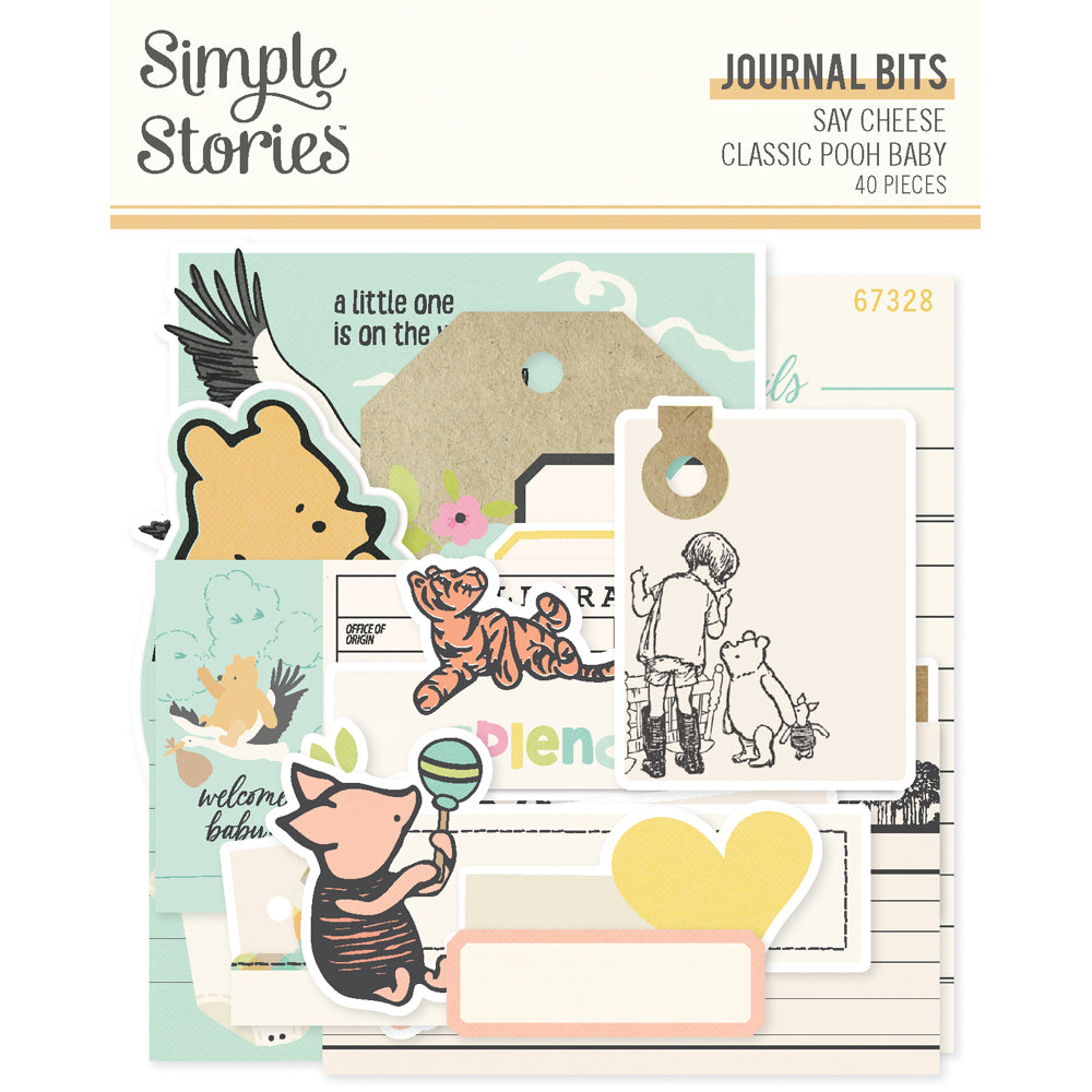 Simple Stories | Classic Pooh Baby - Journal Bits