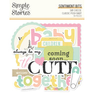 Simple Stories | Classic Pooh Baby - Sentiment Bits