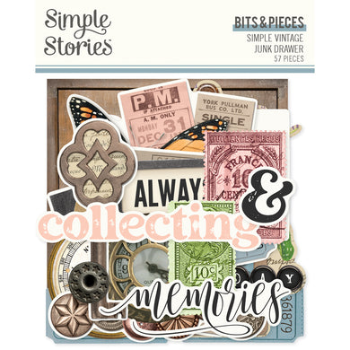 Simple Stories | Simple Vintage Junk Drawer - Bits & Pieces