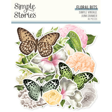 Simple Stories | Simple Vintage Junk Drawer - Floral Bits & Pieces
