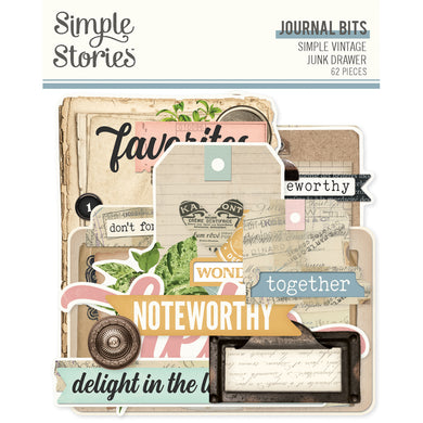 Simple Stories | Simple Vintage Junk Drawer - Journal Bits