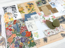 Load image into Gallery viewer, Botany and Nature Ephemera Pack for Junk Journaling